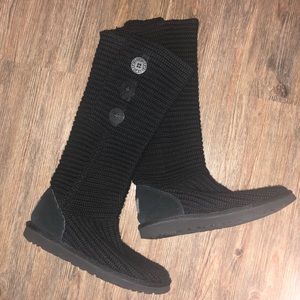 Black Classic Cardy Ugh Boot